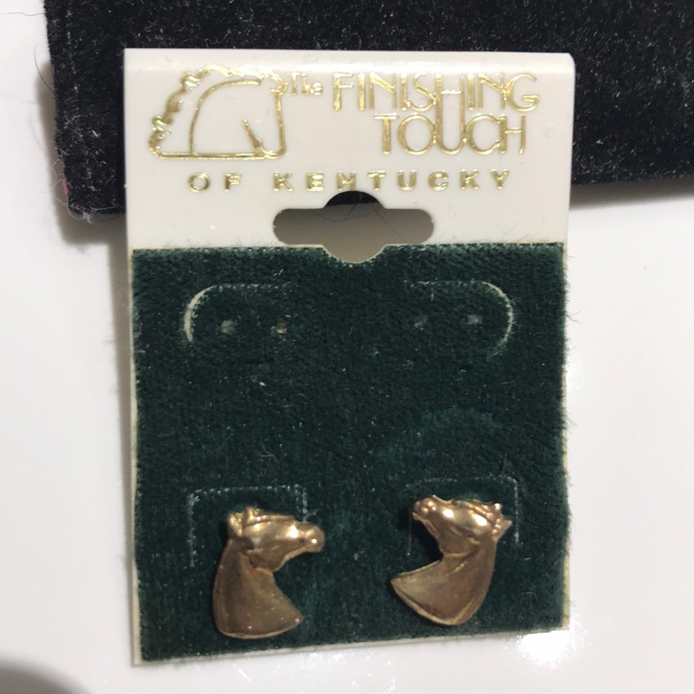 Horse earrings